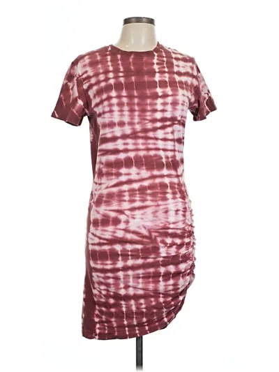Monrow Casual Dress In Burgundy