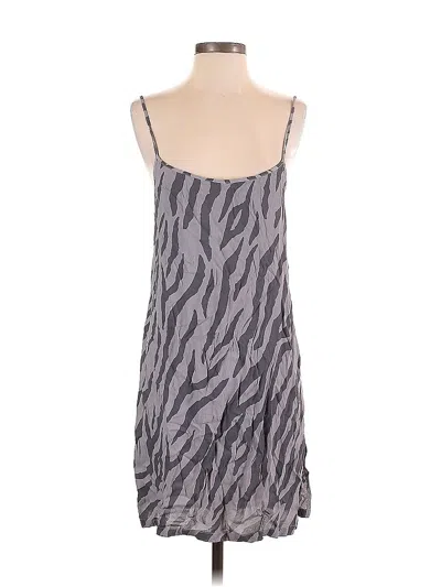Pre-owned Monrow Casual Dress In Gray