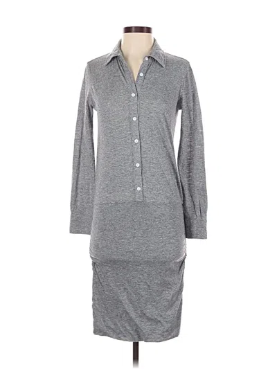 Pre-owned Monrow Casual Dress In Gray