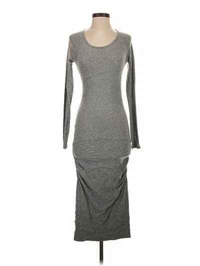 Pre-owned Monrow Casual Dress In Gray