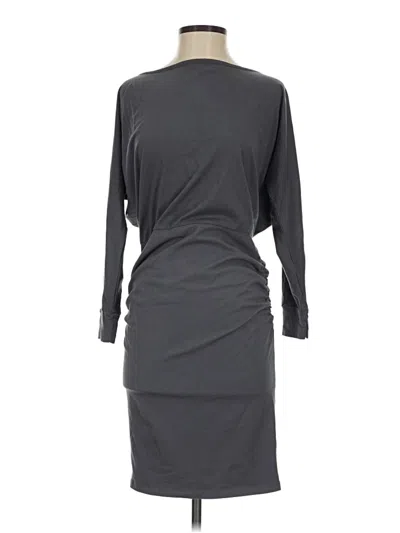 Pre-owned Monrow Casual Dress In Gray