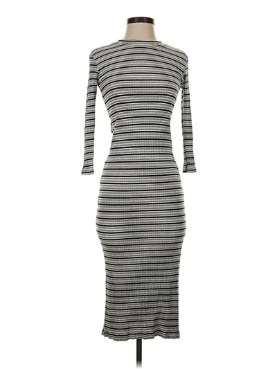Pre-owned Monrow Casual Dress In Gray