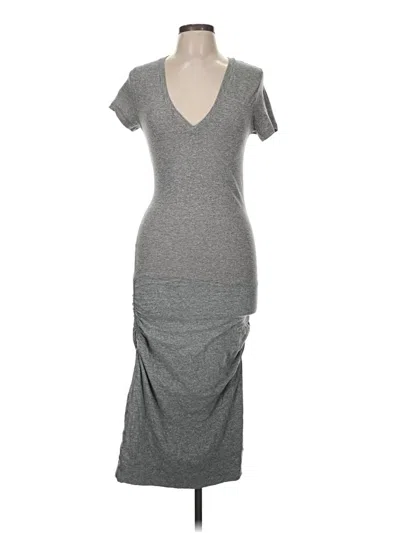 Pre-owned Monrow Casual Dress In Gray