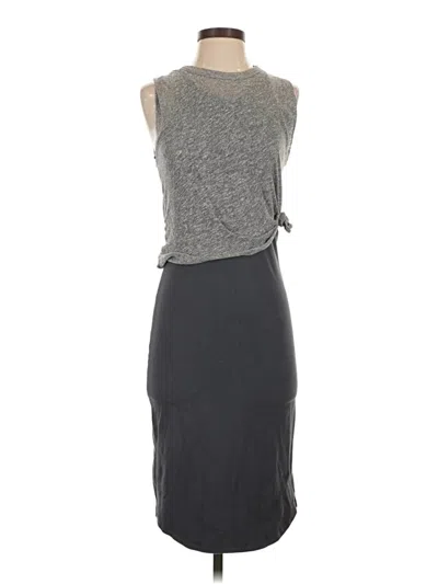 Pre-owned Monrow Casual Dress In Gray
