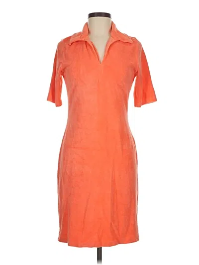 Pre-owned Monrow Casual Dress In Orange