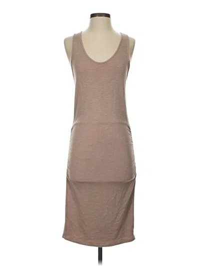 Pre-owned Monrow Casual Dress In Tan