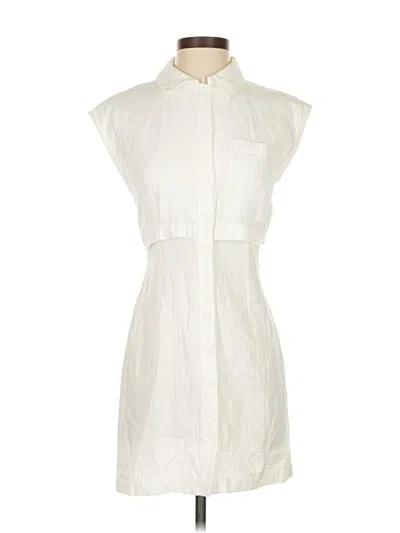 Pre-owned Monrow Casual Dress In White