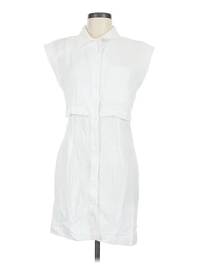 Pre-owned Monrow Casual Dress In White
