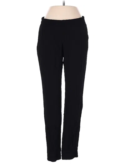 Pre-owned Monrow Casual Pants In Black