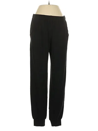 Pre-owned Monrow Casual Pants In Black