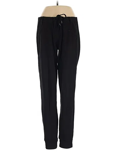 Pre-owned Monrow Casual Pants In Black