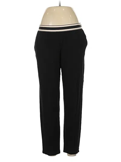 Pre-owned Monrow Casual Pants In Black