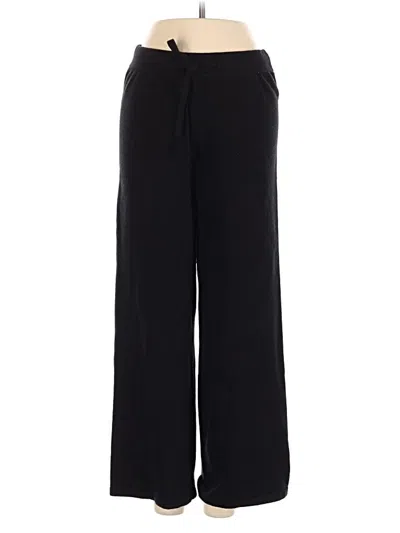 Pre-owned Monrow Casual Pants In Black