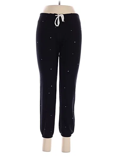 Pre-owned Monrow Casual Pants In Black