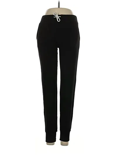 Pre-owned Monrow Casual Pants In Black