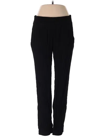 Pre-owned Monrow Casual Pants In Black