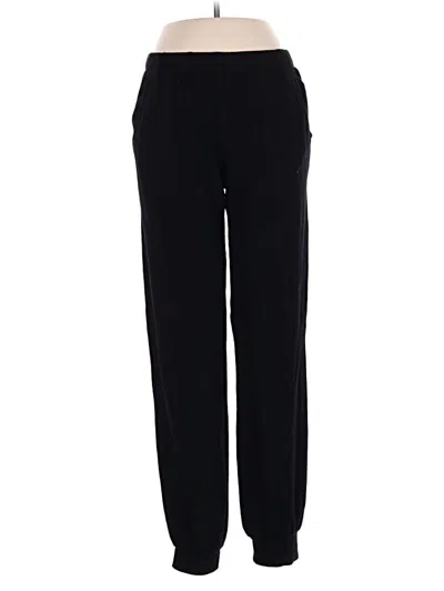 Pre-owned Monrow Casual Pants In Black