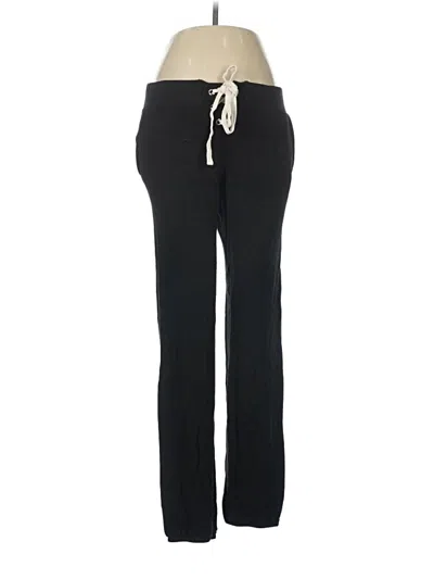 Pre-owned Monrow Casual Pants In Black