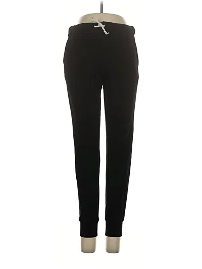 Pre-owned Monrow Casual Pants In Black