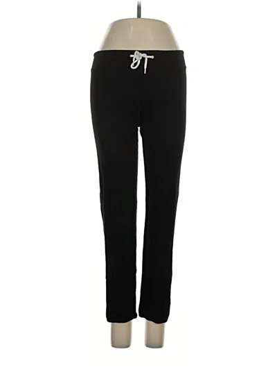 Pre-owned Monrow Casual Pants In Black