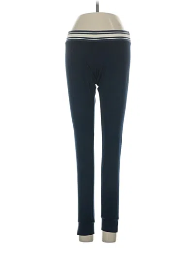 Pre-owned Monrow Casual Pants In Blue