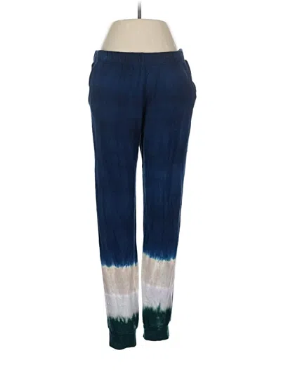 Pre-owned Monrow Casual Pants In Blue