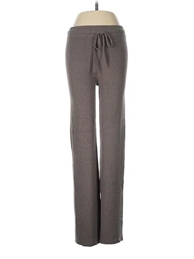 Pre-owned Monrow Casual Pants In Gray