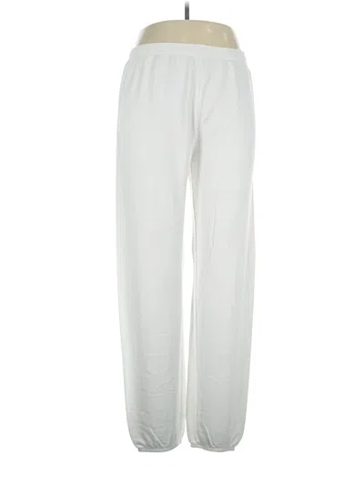 Pre-owned Monrow Casual Pants In Ivory