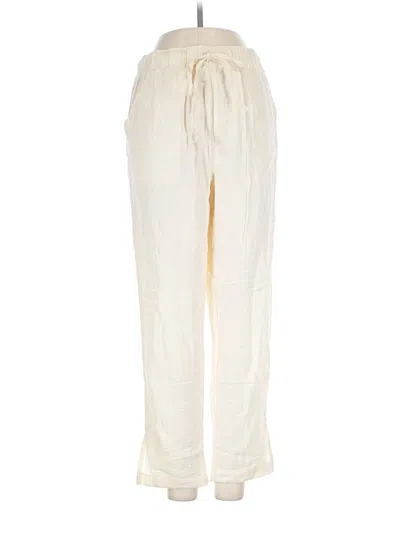 Pre-owned Monrow Casual Pants In Ivory