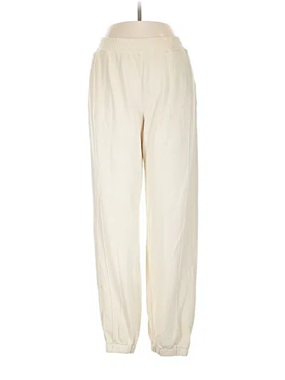 Pre-owned Monrow Casual Pants In Ivory