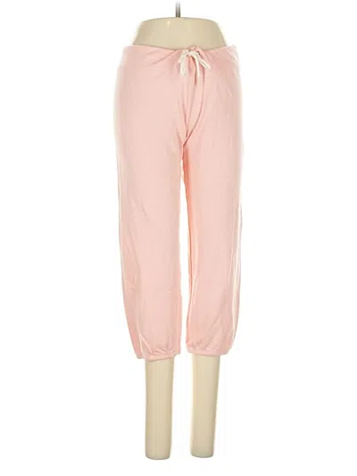 Pre-owned Monrow Casual Pants In Pink