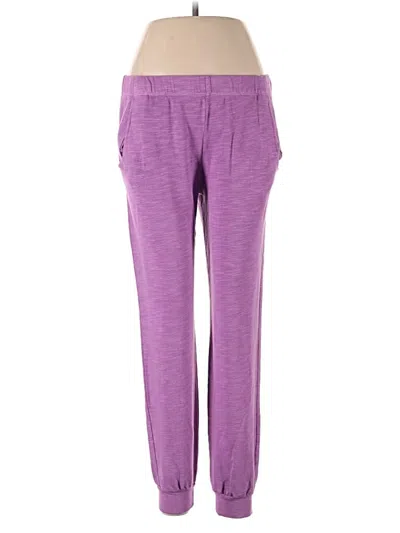 Monrow Casual Pants In Purple
