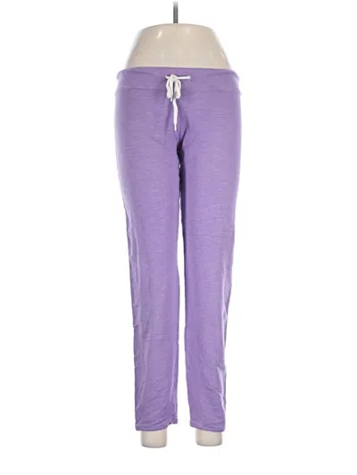Pre-owned Monrow Casual Pants In Purple