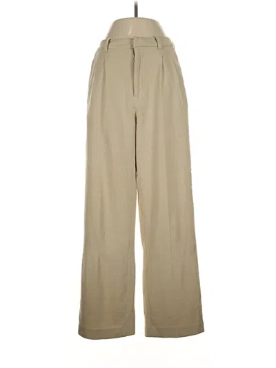 Pre-owned Monrow Casual Pants In Tan