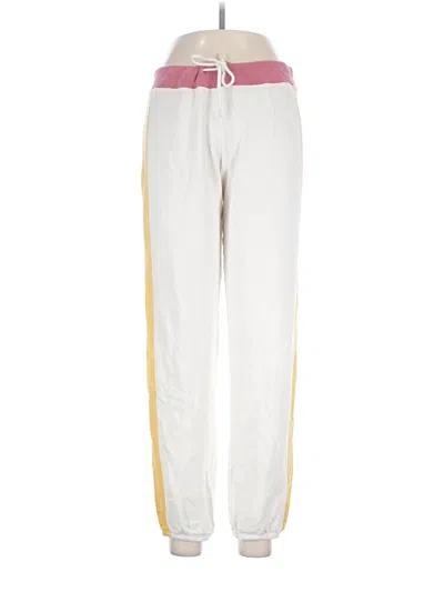 Pre-owned Monrow Casual Pants In White