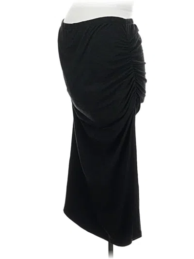 Pre-owned Monrow Casual Skirt In Black