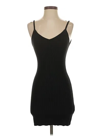 Pre-owned Monrow Cocktail Dress In Black