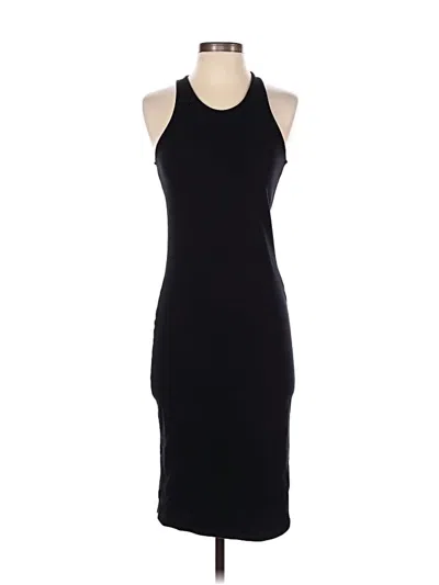 Pre-owned Monrow Cocktail Dress In Black