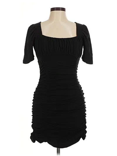 Pre-owned Monrow Cocktail Dress In Black