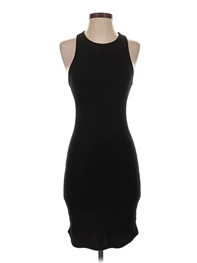 Pre-owned Monrow Cocktail Dress In Black