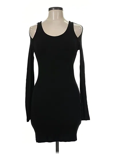 Pre-owned Monrow Cocktail Dress In Black