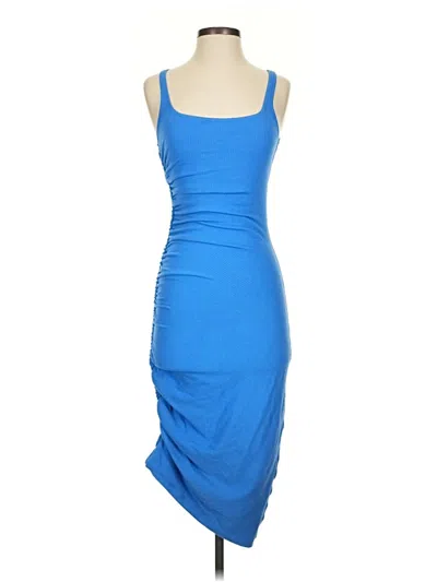 Pre-owned Monrow Cocktail Dress In Blue
