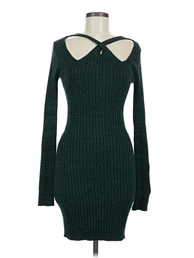 Monrow Cocktail Dress In Green