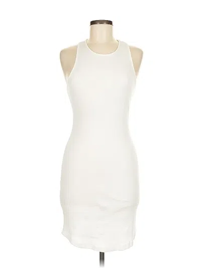 Pre-owned Monrow Cocktail Dress In White