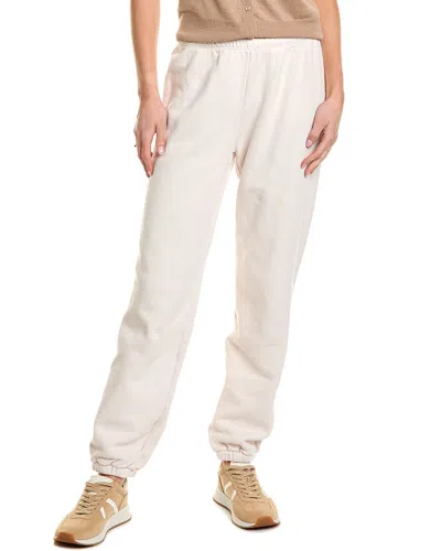 Monrow Deluxe Sweatpant In White