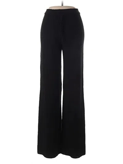 Pre-owned Monrow Dress Pants In Black