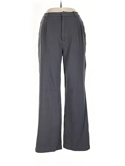 Pre-owned Monrow Dress Pants In Gray