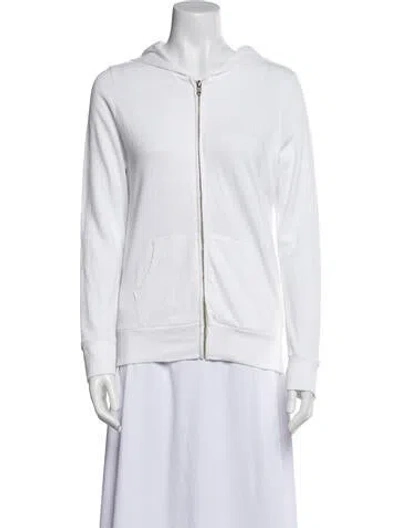 Pre-owned Monrow Jacket In White
