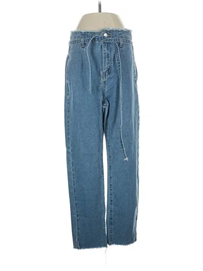Pre-owned Monrow Jeans In Blue