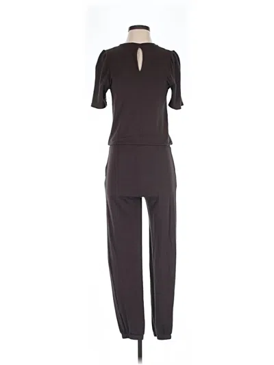 Pre-owned Monrow Jumpsuit In Black